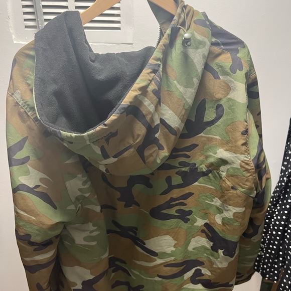 Army Surplus Camo Hoodie - Picture 2 of 3